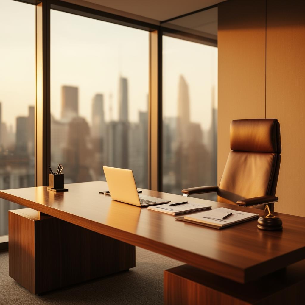 Modern professional financial consulting office for Brian Keith Falzone™